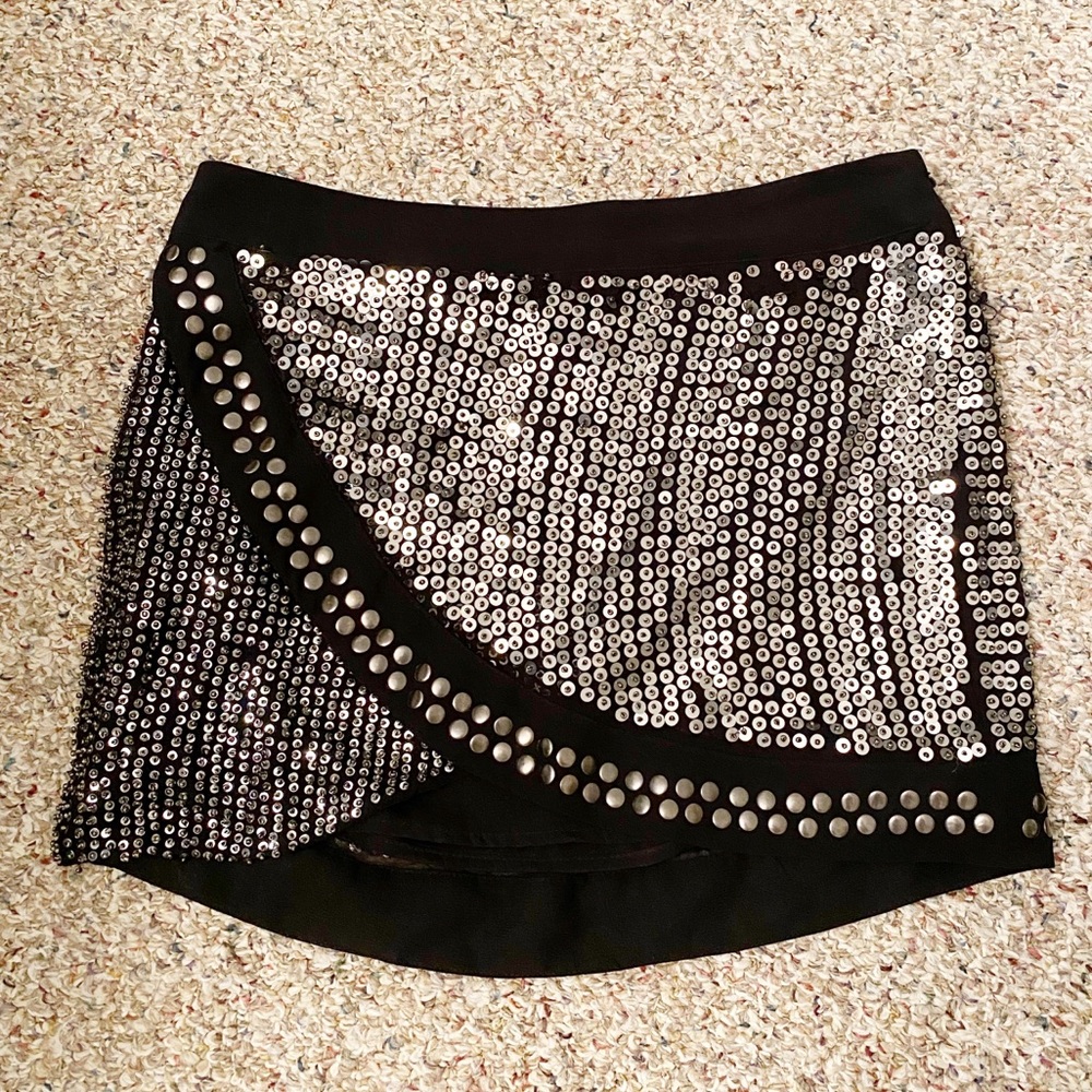 Mango Sequin Skirt